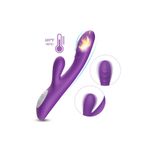 Sens Erotik Shop Usb Şarjlı, Su Geçirmez, Sessiz, 2 Güçlü Titreşim Motoru, Akıllı Isıtmalı, Aynı Anda G Nokta ve Klitoris Uyarıcı 2 in 1 Vibratör, 9 Titreşim Modu,Medikal Silikon, Yetişkin Oyuncakları