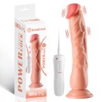 Sens Kendrick Uzaktan Kumandalı Güçlü Vantuzlu Eğilebilir Yapı Testissiz Güçlü Titreşimli 10 Modlu Gerçekçi Yapay Penis Realistik Dokuda Dildo 22x4.5 CM Belden Bağlamalı Strapon Kemerle Kullanılabilir