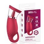 Sens Manyetik Şarjlı Göğüs Vajina Emiş Pompası, Klitoris ve Meme Ucu Uyarıcı, Güçlü Titreşimli ve Hareketli Dil Yalama, Tutma Aparatlı Yüksek Performanslı Seks Oyuncağı, Tatmin Edici Vibratör