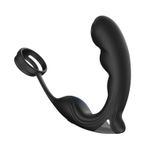 Sens Şarjlı Perine ve Prostat Uyarıcı Vibratör Testis Halkalı Penis Yüzüğü - Tıbbi Silikon, Güçlü Titreşim Modları, USB Şarjlı, Su Geçirmez, Çift Motorlu, Sıkı ve Rahat Uyum, Max Zevk için Sex Toys