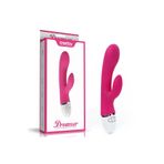 Sens Sex Shop Usb Şarjlı Çift Titreşim Motorlu, 7 Güçlü Titreşim Modu, Aynı Anda G Nokta ve Klitoris Uyarıcı 2 in 1 Vibratör - Hassas Uyarılma İçin Eğik Yapıda, Sessiz ve Medikal Silikon Vibratör