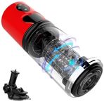 Sens Sex Shop Usb Şarjlı Yapay Zeka (AI) Çipli, İnleme Sesli, 360° Dönme Rotasyonlu ve İleri Geri Hareketli, Her Zemine Sabitlenebilir Güçlü Vantuzlu, Hands Free, Tırtıklı Tam Otomatik Mastürbatör Cup