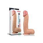 Sens Sex Toy Anal Vajina Realistik Dildo, Ultra Gerçekçi Eğilebilir ve Bükülebilir Yapay Penis, Her Zemine Sabitlenebilir Güçlü Vantuzlu Kalın Dev Boy, 29 CM Uzunluk ve 5.5 CM Kalınlık Gerçekçi Penis