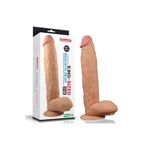 Sens Sex Toy Anal Vajina Realistik Dildo, Ultra Gerçekçi Eğilebilir ve Bükülebilir Yapay Penis, Her Zemine Sabitlenebilir Güçlü Vantuzlu Kalın Dev Boy, 30 CM Uzunluk ve 6 CM Kalınlık Gerçekçi Penis