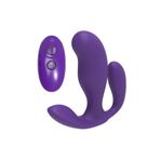 Sens Sex Toy Manyetik Şarjlı Kablosuz Uzaktan Kumandalı Klitoris Anal G Nokta Uyarıcı 3 in 1 Vibratör, Sessiz, Gizli ve Külot İçi Giyilebilir Panty Vibratör - Remote Control Couple Panty Vibrator