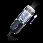 Sens Sex Toys Şarjlı İleri Geri Hareketli 7 Mod, 360° Dönen Rotasyon Hareketli 7 Mod ve 240° Açılı Ayarlama ve Sabitleme İçin Güçlü Vantuzlu Hands Free Tam Otomatik Mastürbatör - Sessiz, Seyahat Dostu