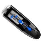 Sens Sex Toys Usb Şarjlı İleri Geri Hareketli ve 360° Dönen Rotasyon Hareketli, 4 Dilde 6 Boyutlu Kadın İnleme Sesli Akıllı Tam Otomatik Mastürbatör - Seyahat Dostu, Taşınabilir Realistik Cup Vajina