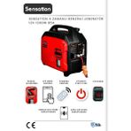 Sensation 12 Volt Dc 4 Zamanlı Jeneratör (1200W 85A) Otomatik Akü Şarj Özellikli (Karavan,Tekne)