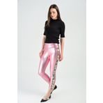 Sense PNT31360 Pembe Yanları Payet Seritli Varak Kadın Pantolon