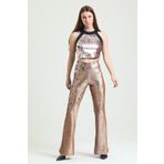 Sense PNT34174 Bej Gold Abiye Payet Pantolon