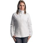 Şensel, Kadın Polar Mont, Beyaz -99E310- Cepli,fermuarlı,outdoor - 3XL