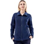Şensel, Kadın Polar Mont, Lacivert -99E345- Fermuarlı, Outdoor - 3XL