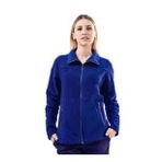 Şensel, Kadın Polar Mont, Saks Mavi (99e341) Cepli, Outdoor