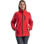 Şensel, Kadın SoftShell Mont, Kırmızı -91E2379- Su İtici - 2XL