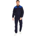 Şensel, Mont Takım, Lacivert-Saks -90E545- İş Takımı-İş Elbisesi - 3XL
