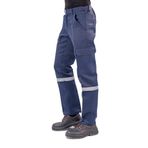 Şensel, Reflektörlü İş Pantolonu, Lacivert, Komando Cepli -101E445- Lacivert 2XL