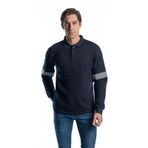 Şensel, Reflektörlü Sweatshirt, Lacivert, Polo Yaka -107e5645-