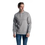 Şensel, Sweatshirt, Gri, Polo Yaka (107e5400) Pamuklu, Kışlık