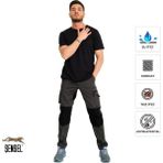 Şensel, Teknik İş Pantolonu, Gri-Siyah -54E6182- İş Elbisesi-Kıyafeti - XL