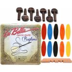 Şenses Müzik La Bella 0.18 Pelesenk Burgu Tezene Eşik 4'lü Set