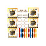 Şenses Müzik Market 0 22 Divan Bağlama Takım Teli 5 Takım + 5 Bambam + 7 Ağaç Burgu + 20 Adet Tezene + 3 Eşik