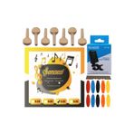 Şenses Müzik Market 0.22 Divan Bağlama Teli Akort Cihazı + Akgürgen Burgu + Tezene + Eşik 5'Li Set
