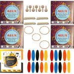Şenses Müzik Market Alux 025 Divan Bağlama Takım Teli 5 Takım + 5 Bambam + 7 Ağaç Burgu + 20 Adet Tezene + 3 Eşik