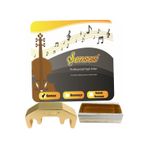 Şenses Müzik Market Keman Teli Marla Metal Pro Gold Rengi Susturucu Reçine 3'Lü Set