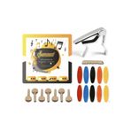 Şenses Müzik Market Müzik 0.22 Divan Bağlama Teli (50 Tekneye Kadar) + Kelepçe + Burgu Seti + 10 Adet Tezene+Eşik