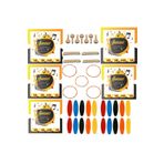 şenses müzik market Şenses 0 22 Divan Bağlama Takım Teli 5 Takım + 5 Bambam + 7 Ağaç Burgu + 20 Adet Tezene + 3 Eşik