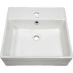 Sensio - Çanak Lavabo Tezgah Üstü Porselen - LV-1000102 - Beyaz