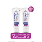 Sensodyne 2x75 ml Klinik Beyazlık Diş Lekesine Karşı Diş Macunu