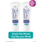 Sensodyne 2x75 ml Klinik Beyazlık Güçlü Diş Minesi Diş Macunu