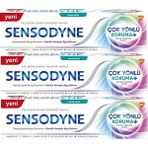 Sensodyne 3x75 ml Çok Yönlü Koruma Plus ve Hassasiyete Karşı Koruma Ferah Nefes Diş Macunu