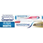 Sensodyne 50 ml Tam Koruma Beyazlatıcı Diş Macunu + Diş Fırçası Hediye Hassas Dişler İçin Özel Formül