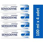 Sensodyne Ferah Nefes 4x100 ml Florürlü Diş Macunu