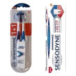 Sensodyne Hassasiyet & Diş Eti Güçlü Diş Eti 75 ml & Sensodyne Hızlı Rahatlama Yumuşak Diş Fırçası 1+1