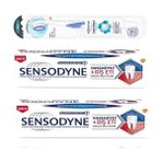 Sensodyne Hassasiyet Diş Eti Güçlü Diş Eti 75 ml x 2 Adet + Diş Fırçası