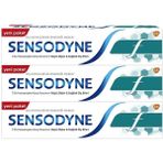 Sensodyne Nane Aromalı Florürlü Diş Macunu 3x100 ml Hassas Dişler İçin Çürük Önleyici Formül