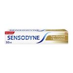 Sensodyne Tam Koruma Beyazlatıcı Diş Macunu 50 ml Florürlü Özellikleri ile Hassas Dişler İçin