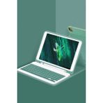 Senson Apple Ipad Pro 11 (2022) Kılıf KC01 Smart Klavyeli Tablet Kılıfı - Koyu Yeşil