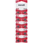 Senson Maxell LR44 AG13 SR44 A76 1.5V Alkalin Saat Pili 10 Adet