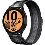 Senson Watch 20MM Metal Mıknatıslı Kordon (Saat Değildir) - Siyah-Beyaz