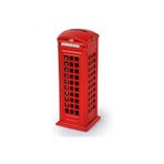 Sensoria Retro Metal Londra Telefon Kulubesi Kumbara Kırmızı Kumbara Hediyelik Süs Eşyası 18 Cm