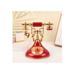 Sensoria Retro Vintage Masa Saati Klasik Çalar Saat Hediyelik Süs Eşyası