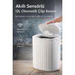 Sensörlü 12Lt Çöp Kovası Oky-1525 199