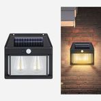 Sensörlü İkili Led Solar Aplik