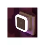 Sensörlü Led Gece Lambası Beyaz Renk Led Kare Gece Lambası