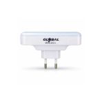 Sensörlü Led Gece Lambası Şarjlı 3.7V 600Mah Lityum Pilli Priz Tipi Otomatik Gece Işığı