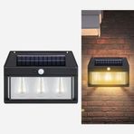 Sensörlü Üçlü Led Solar Aplik